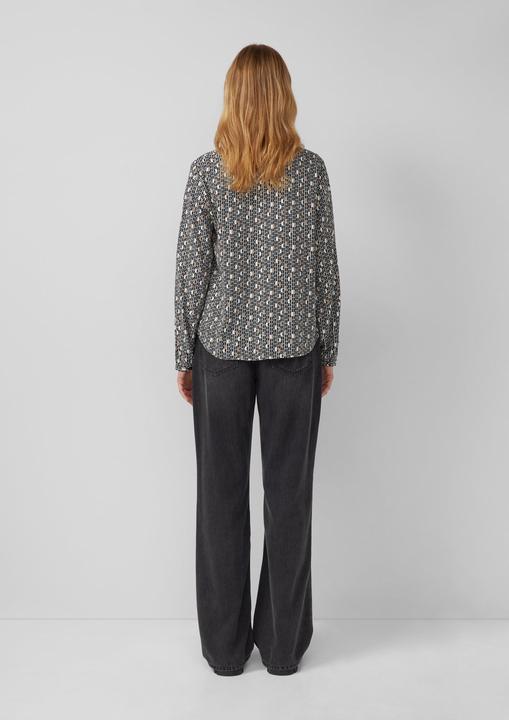 Immagine prodotto s.Oliver Bluse Bluse aus Viskose mit All-over-Print (32)