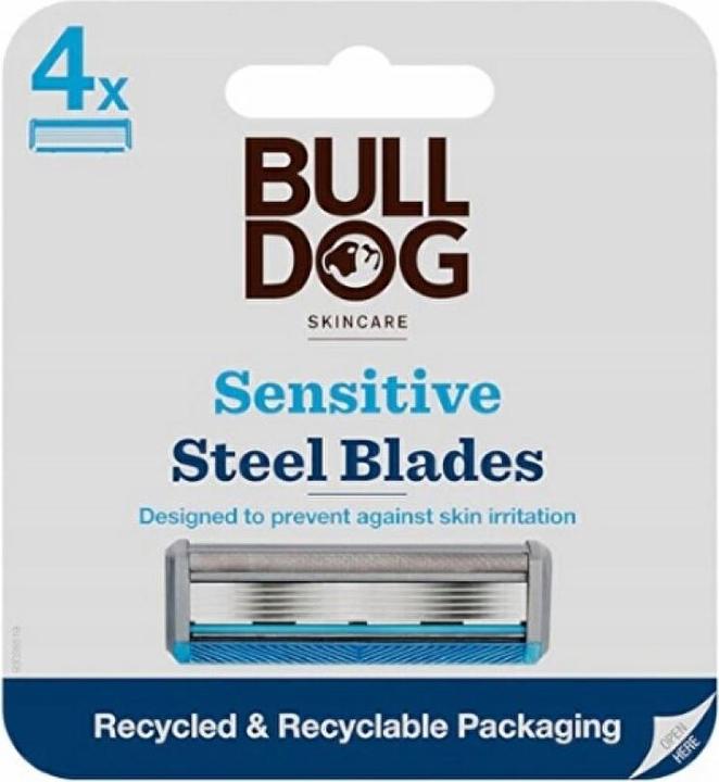 Actual product image Bulldog Sensitive Replacement Heads (4 PCS) -