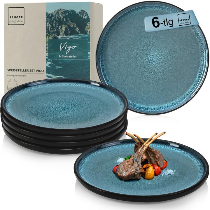 Sänger Geschirr Speiseteller Set Vigo (6 x, 26.50 cm)