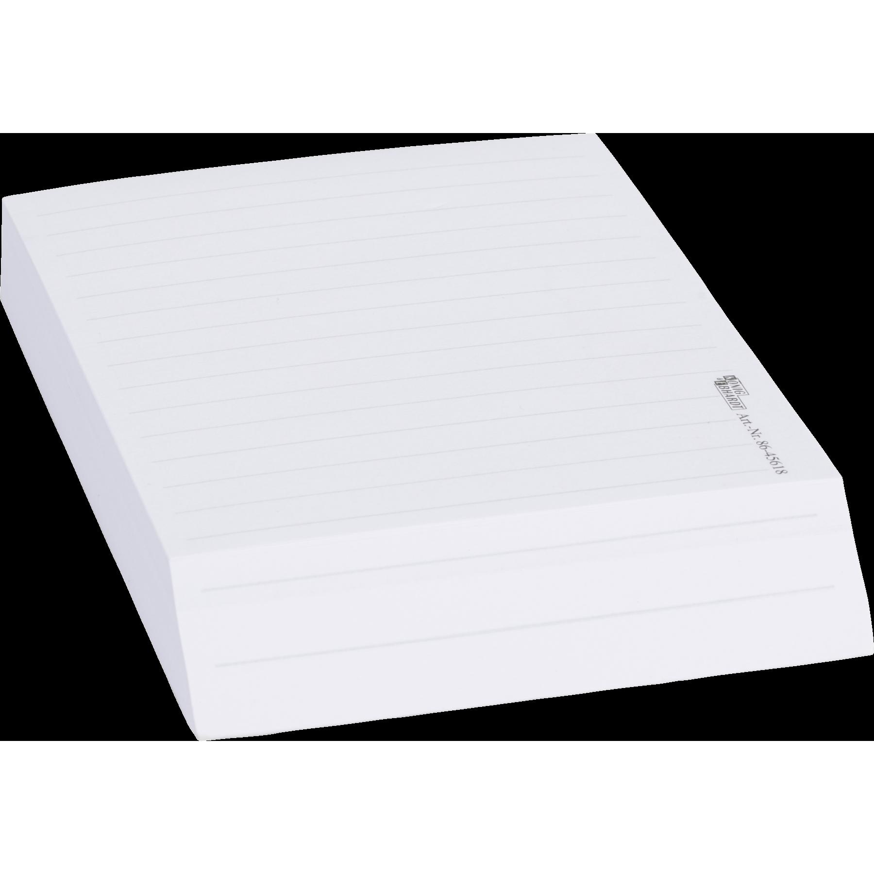 Thumbnail - König & Ebhardt, Heft + Block, Notizblock 8645618 98 x 113 mm Liniert 98 mm x 20 mm Weiss (Liniert)