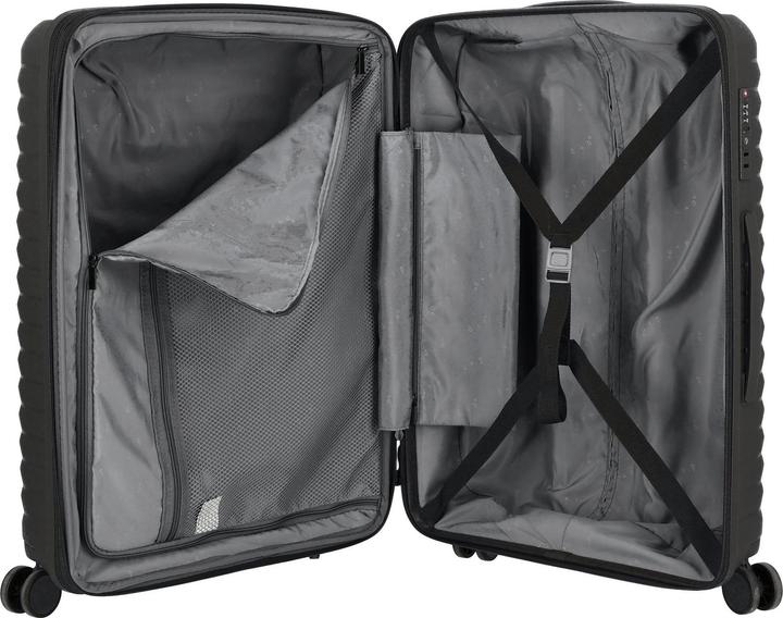 Produktbild D&N Travel Line 4500 4 Rollen Kofferset 3-teilig mit Dehnfalte (205 l)