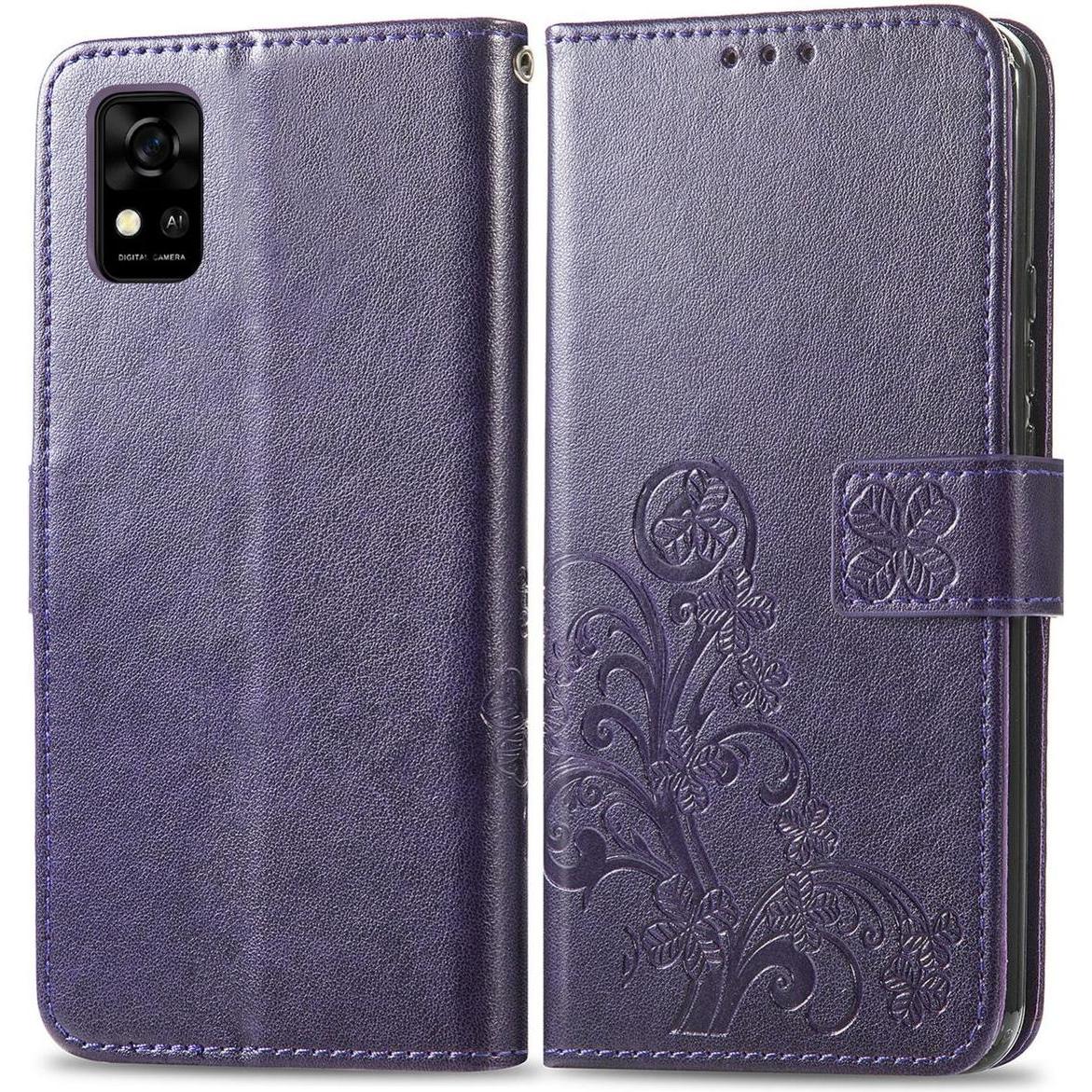 König Design Hülle Handy Schutz für ZTE Blade A31 Case Cover Tasche Wallet Etuis 360 Grad Neu (ZTE Blade A31), Smartphon...