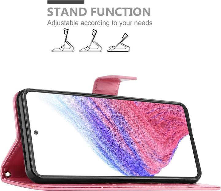 Produktbild Cadorabo Flower Book Hülle für Samsung Galaxy A53 5G (Samsung Galaxy A53 5G)