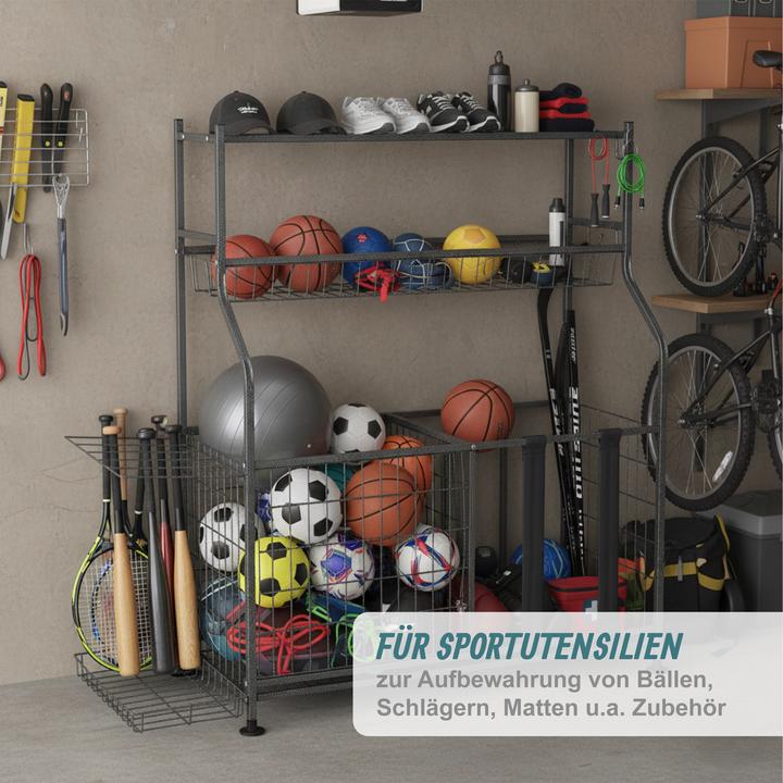 Produktbild Relaxdays Sportgeräte Aufbewahrung