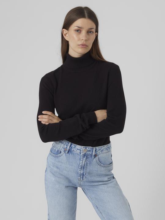 Produktbild Vero Moda VMHAPPINESS LS ROLLNK PULLOVE GA BOO LCS Strickpullover (XL)