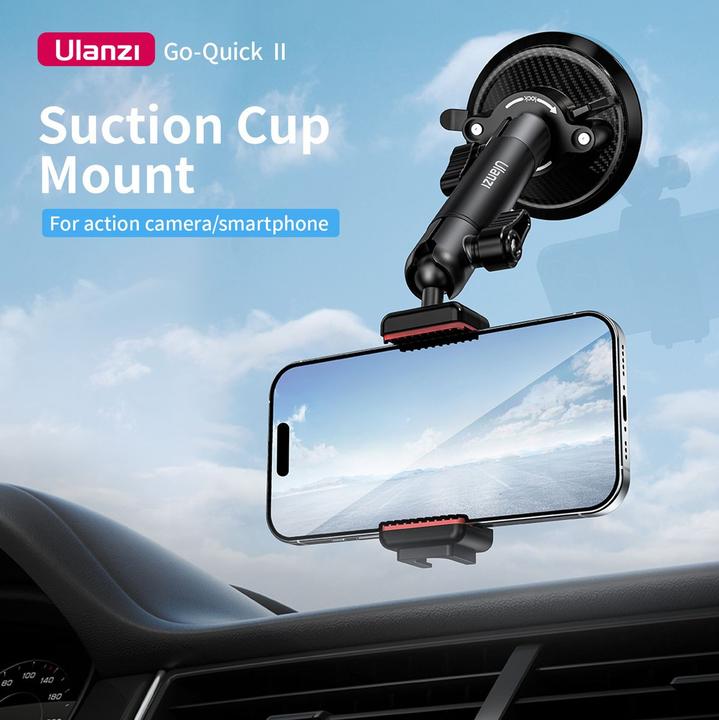 Produktbild Ulanzi ZJ01 Magnetic Suction Cup Mount
