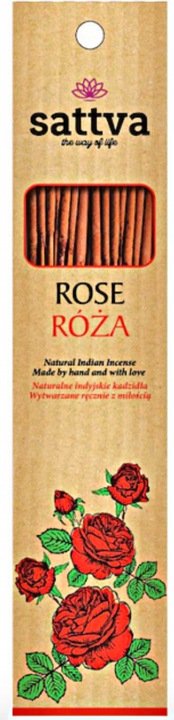 Actual product image Sattva Ayurveda Sattva Natural Indian Incense Natural Indian Incense Rose 15Pcs