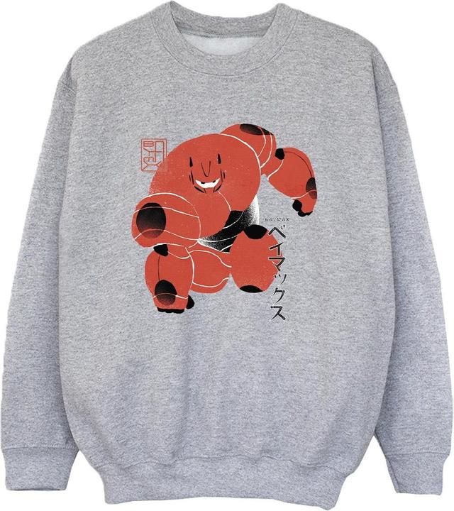 Actual product image Disney Boys Big Hero 6 Baymax Suite Pose Sweatshirt (128)
