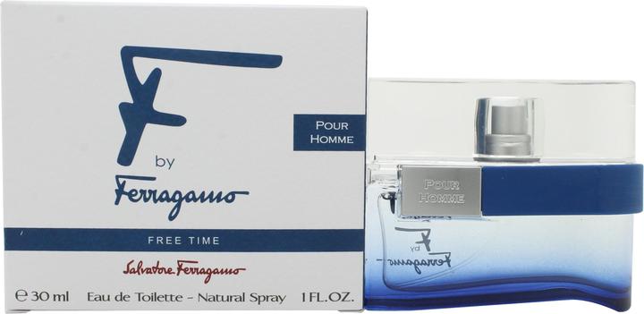 Actual product image F by Ferragamo pour Homme Free Time 30ML) (Eau de toilette, 30 ml)