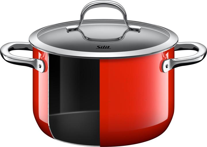 Actual product image Silit m.D.24cm Passion Red (24 cm, Casserole + Stewpot)