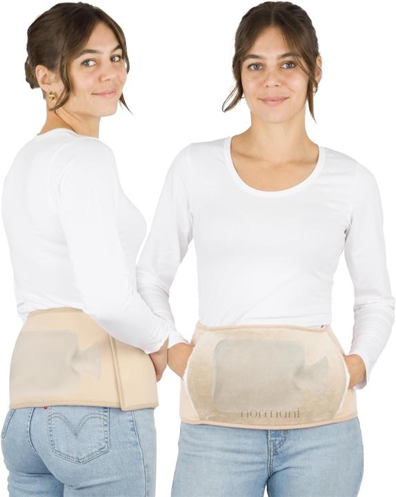 Image du produit Normani ceinture bouillotte avec 2 bouillottes Newtok - 9575 (0.75 l, Bouteille de lit avec housse)