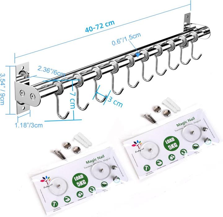 Produktbild Einfagood Küchenhakenleiste