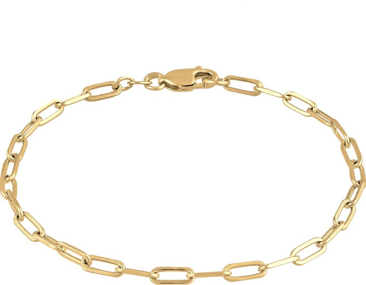 Produktbild Elli Basic Gliederkette Ovales Design (16 cm, Sterling Silber)