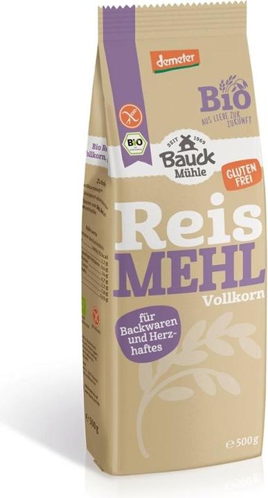 Bauckhof Farine de riz complète /glf (500 g)