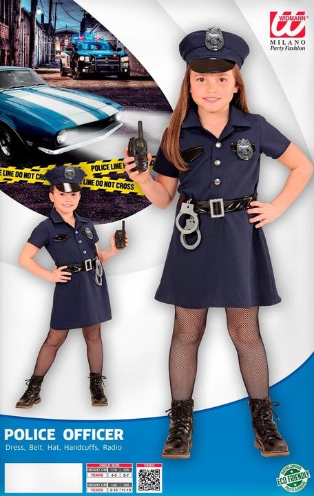 Produktbild Widmann Polizistin (140)