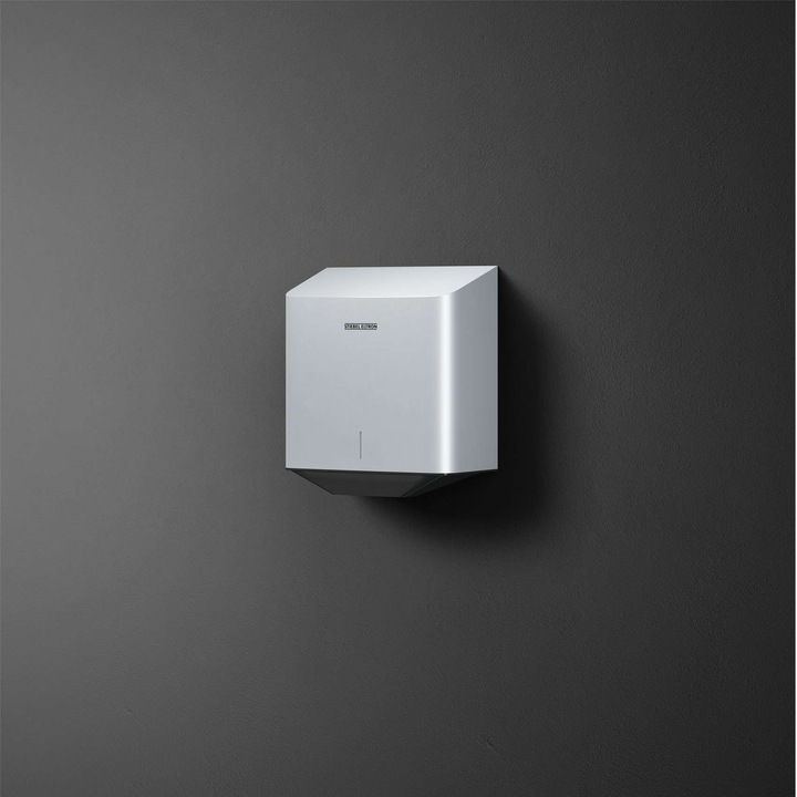 Actual product image Stiebel Eltron ULTRONIC Premium, hand dryer, electric, hygienic: air steriliser + HEPA filter, TÜV, stainless steel