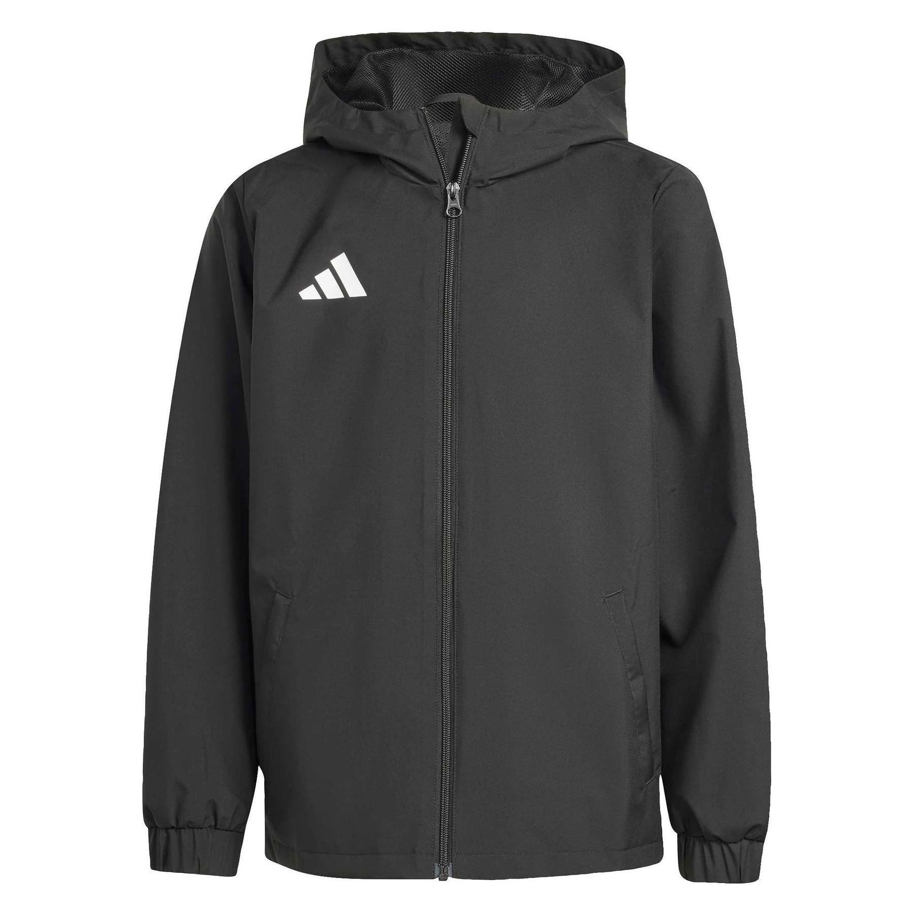 Adidas, Jongens, Hardloopjack, Ent26 Aw Jkty - Black/white (116), Wit, Zwart, 116