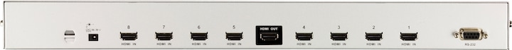 Actual product image Aten VS0801H, 8 Port HDMI Switch