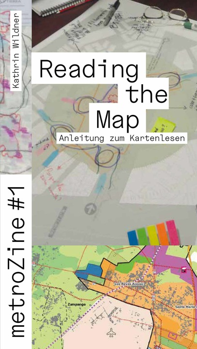 metroZines #1 Reading the Map (Deutsch, Kathrin, Wildner, 2024)