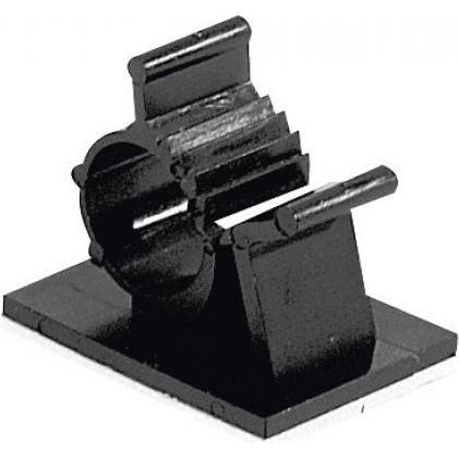 Exertis Connect, Kabelhalter, Kabelhalter, Kabel-Montage-Clip, selbstklebend, 100er Pack 14,7 mm bis 19,1 mm