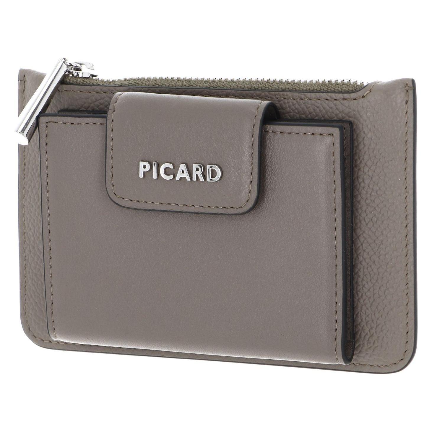 Picard, Damen, Portemonnaie, Embrace 1 Kreditkartenetui Leder 14 Cm, Grau, Braun