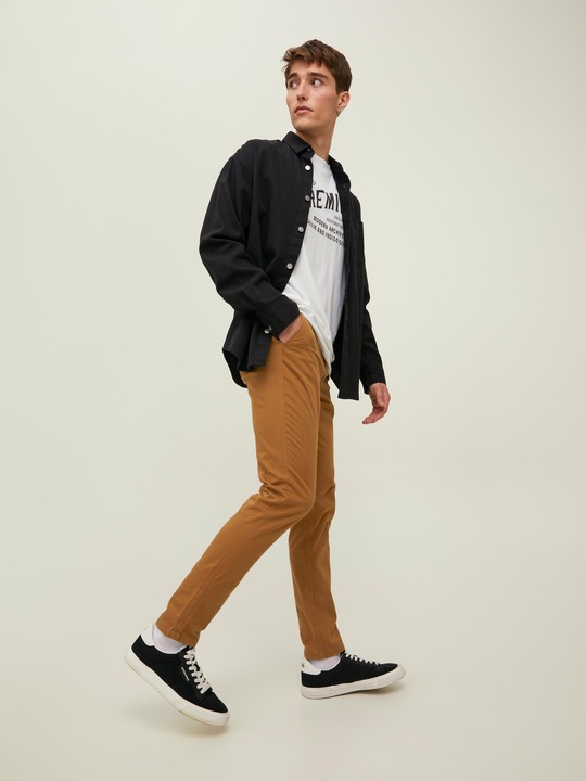 Actual product image Jack & Jones MARCO BOWIE SA NAVY BLAZER Slim Fit Chino (W27/L32)