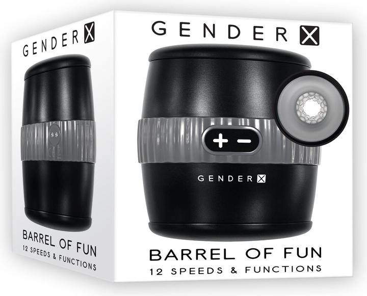 Actual product image Evolved Barrel of Fun Masturbator Schwarz