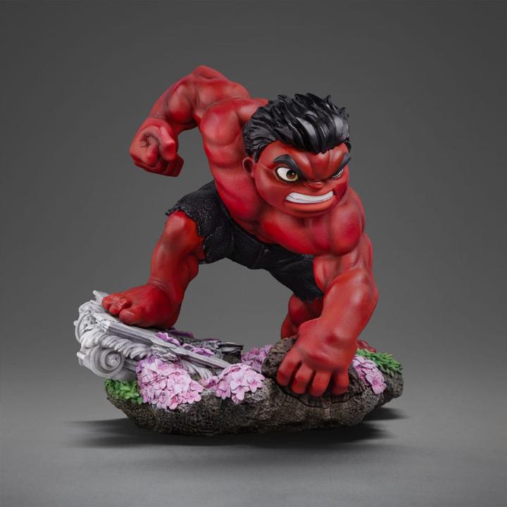 Produktbild Iron Studios Captain America 4 Mini Co. PVC Figur Red Hulk 16 cm