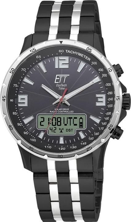 Actual product image ETT EGS-11568-21M Solar Drive Radio Professional Arctica 43mm (Digital watch, Analogue wristwatch, 43 mm)
