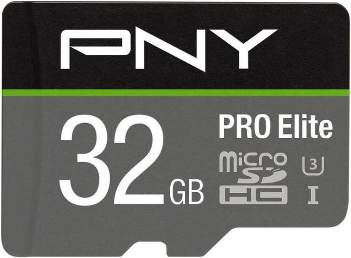 Produktbild PNY Pro Elite (32 GB, microSDXC, U3, UHS-I)
