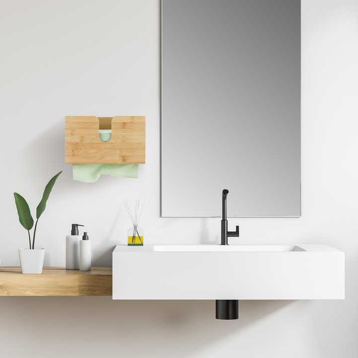 Immagine prodotto Relaxdays Dispenser porta-asciugamani