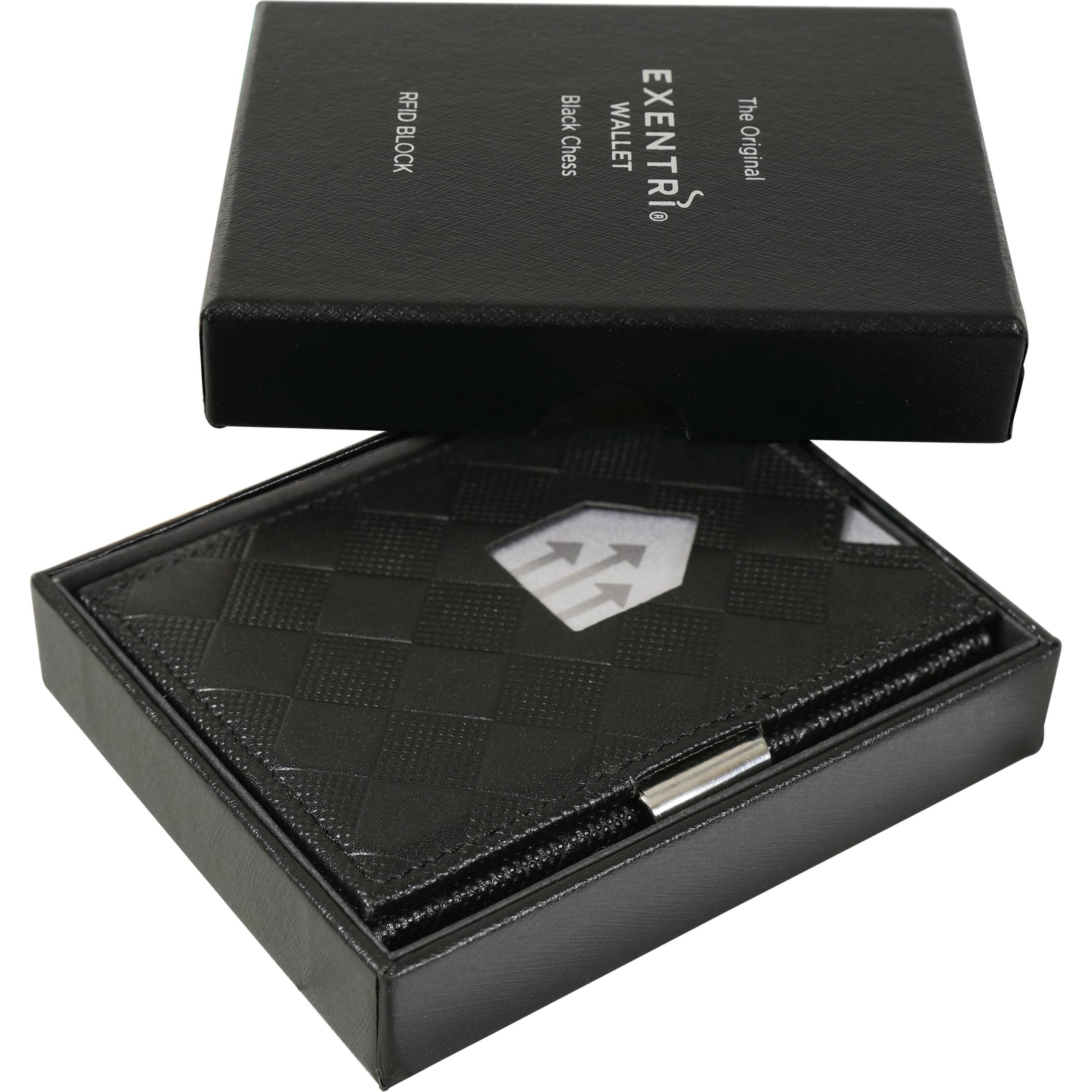 Thumbnail - Exentri, Unisex, Portemonnaie, Wallet, Schwarz