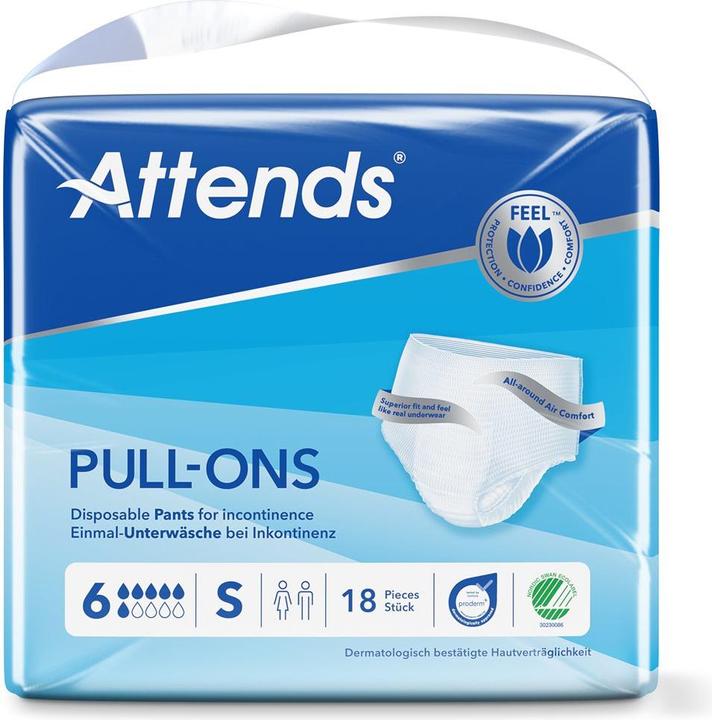Image du produit Attends Pull Ons 6 pant (18 x, Mini)