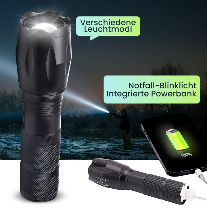 Actual product image Casativo LED torch with power bank (13.30 cm, 260 lm)