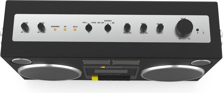 Actual product image we are rewind Curtis: Portable speaker with cassette player