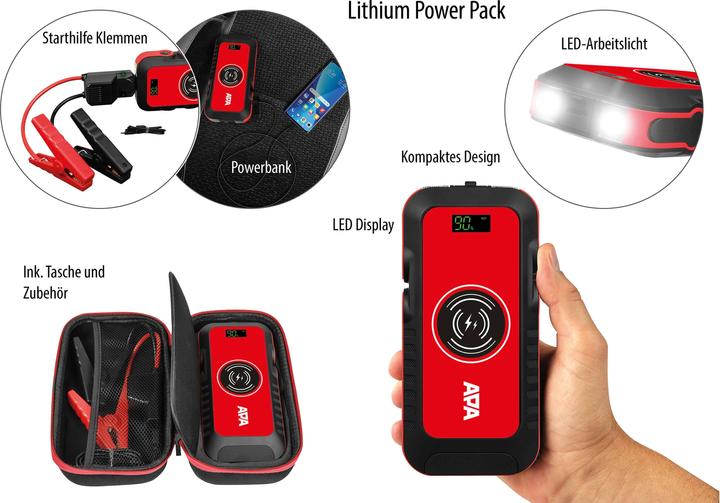 Immagine prodotto APA Powerpack (1200 A, 16000 mAh)