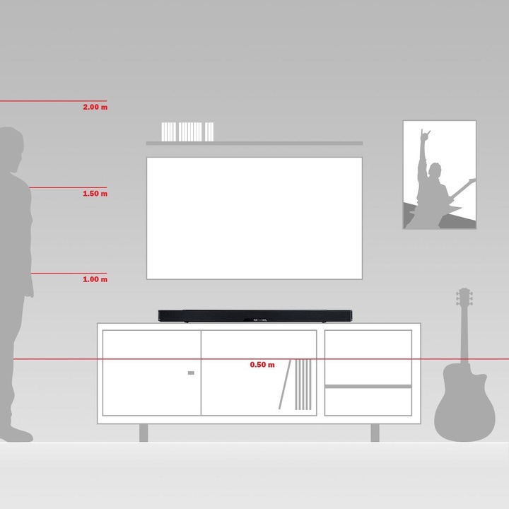 Image du produit Teufel Cinebar Lux (150 W, 2.0 Canal)