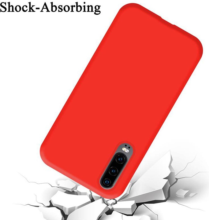 Produktbild Cadorabo TPU Liquid Silicone Case Cover (Huawei P30)