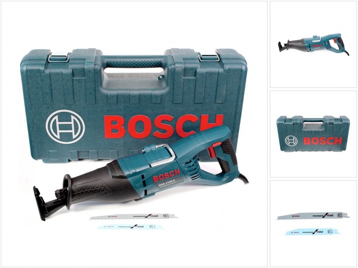 Actual product image Bosch Professional Reciprocating saw GSA 1100 E, saw blade metal S 123 XF, saw blade wood S 2345 X