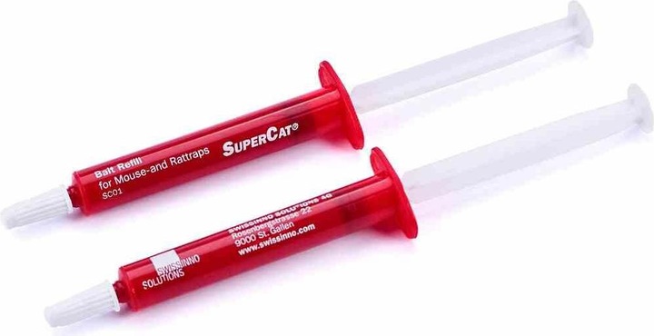 Produktbild Super Cat Ersatz-Köder Spritzen SuperCat 2er für Mause- & Rattenfallen