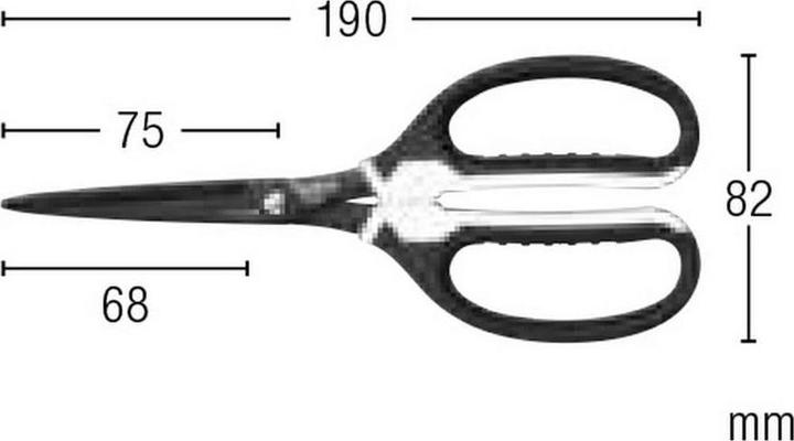 Produktbild Tajima Schere Varix 190 mm (19 cm)