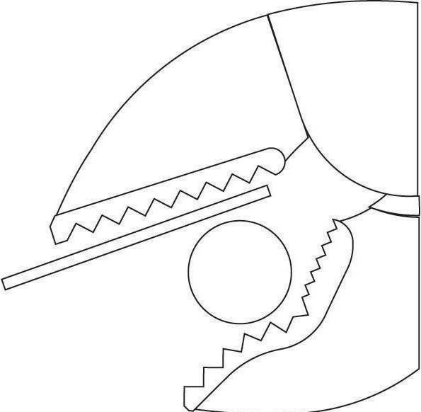 Produktbild Gedore Grip wrench 12 (300 mm)