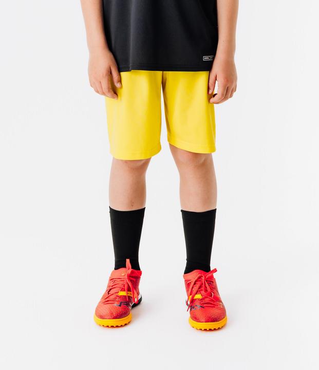 Image du produit Kipsta Shorts Jungen Fussball Einsteiger weiter Schnitt Polyester (122)