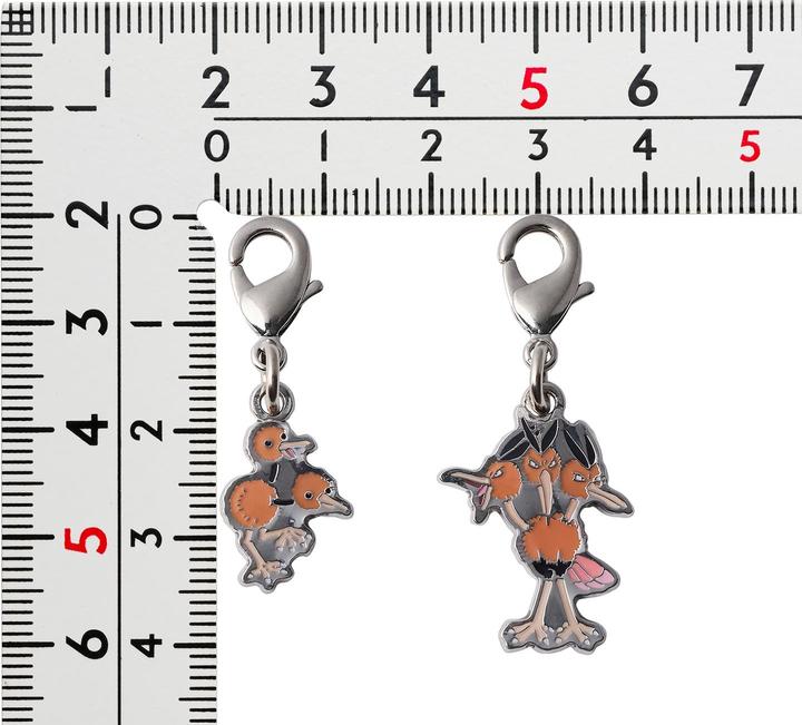 Produktbild Pokémon Pokemon Center - Doduo & Dodrio Schlüsselanhänger - 2 Stück