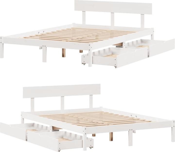 Produktbild vidaXL Bettrahmen (120 x 200 cm)