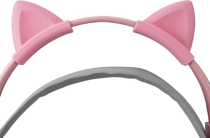 Actual product image Rampage Słuchawki X-CATTY Różowe (RM-K91) (Cable)