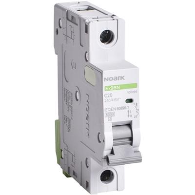 Noark Electric, Sicherung, LS-Schalter C 1P 6kA 20A (20 A)