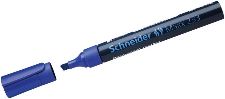Actual product image Schneider Maxx 233 permanent marker Line width: 1-5 mm Ink colour: blue (1x)