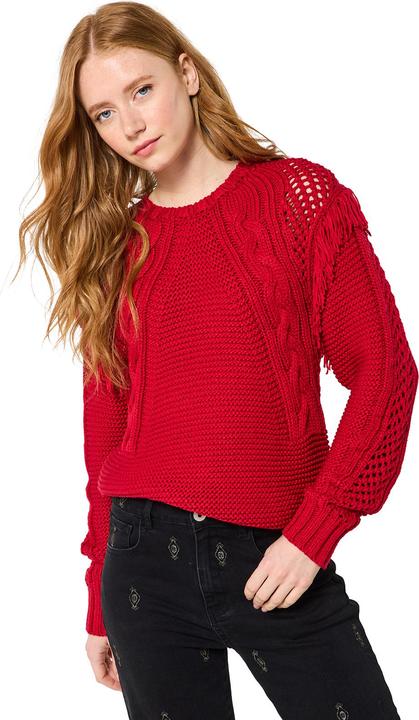Produktbild Joe Browns Red Cable Knit Jumper (38)