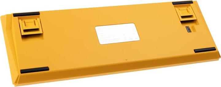 Produktbild Ducky One 3 yellow mini gaming keyboard, RGB LED - MX-Silent-Red (DE, Kabelgebunden)